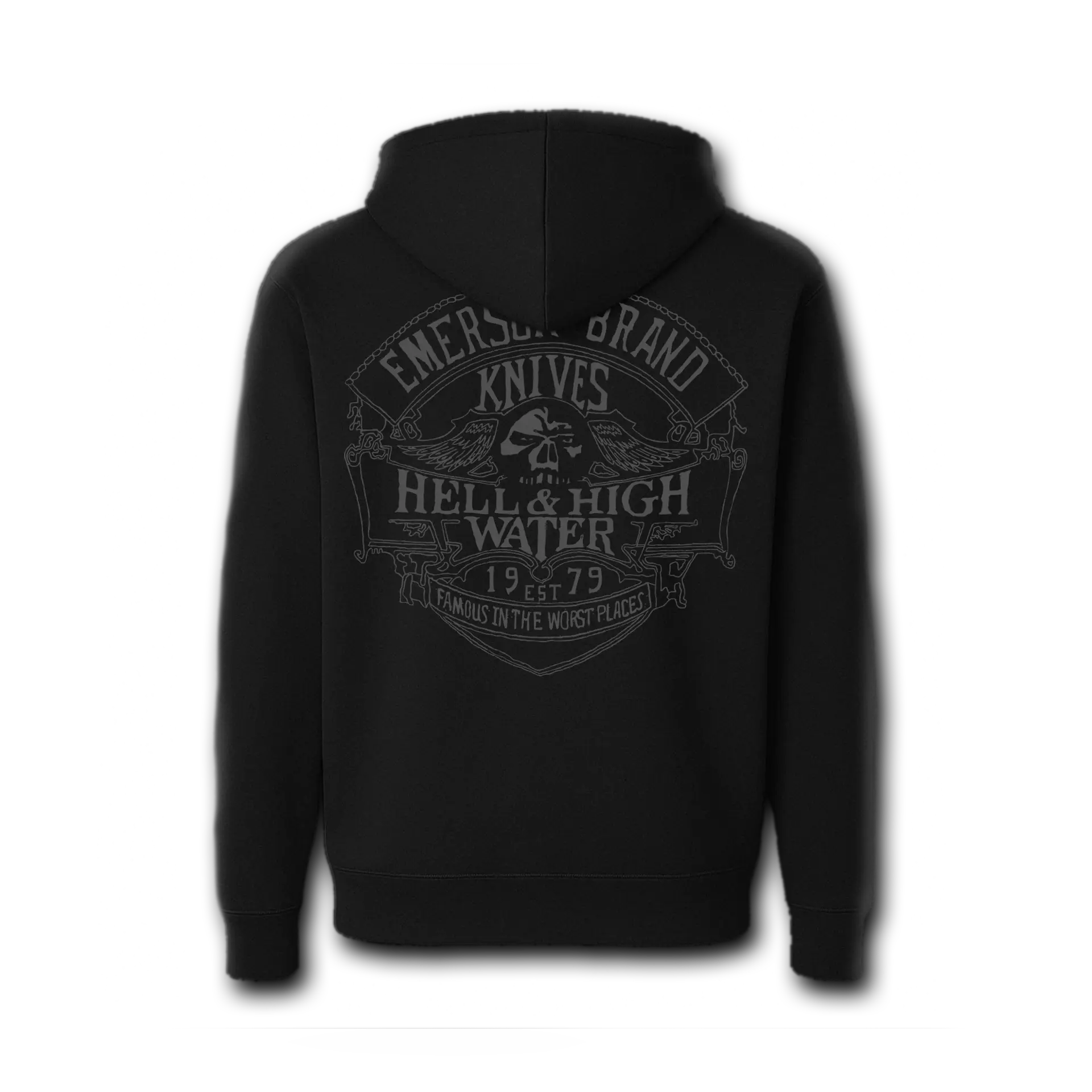 Hell and High Water Zip Up Hoodie - Image 2