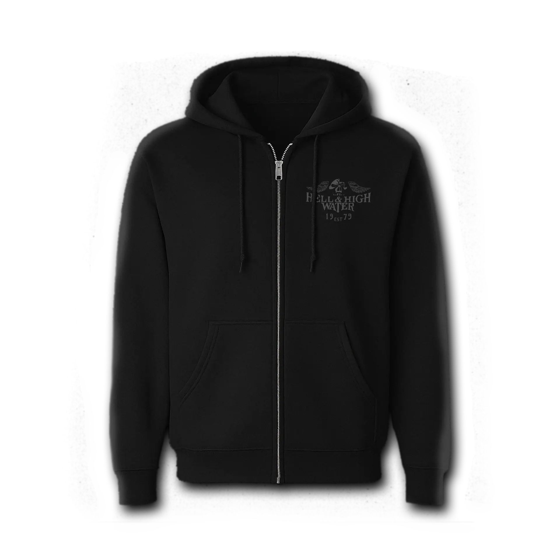 Hell and High Water Zip Up Hoodie - Image 3